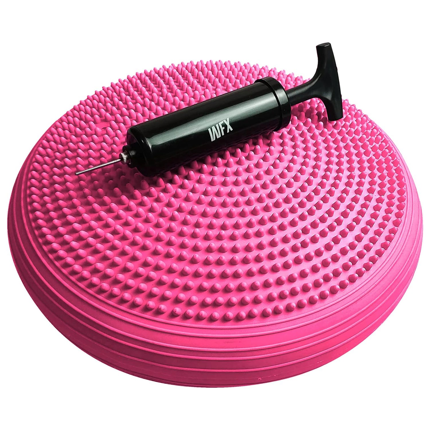 Ballsitzkissen "Blowup" - Inkl. Pumpe  - Ø 33 cm  - Pink von #DoYourFitness