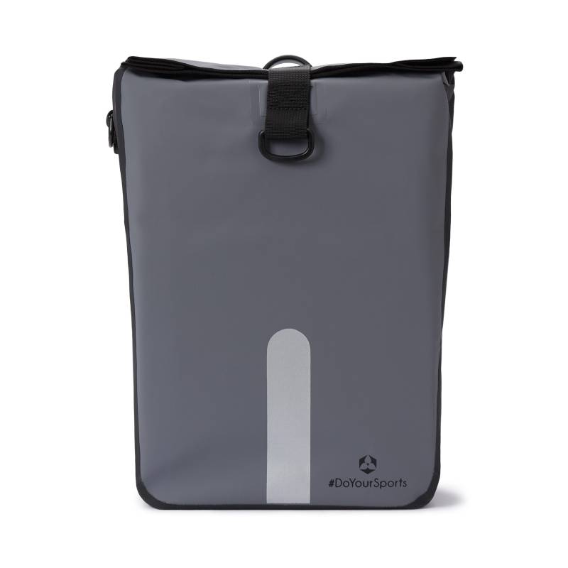 Wasserdichte Fahrradtasche Roll-Top - 21 L - Grau von #DoYourSports