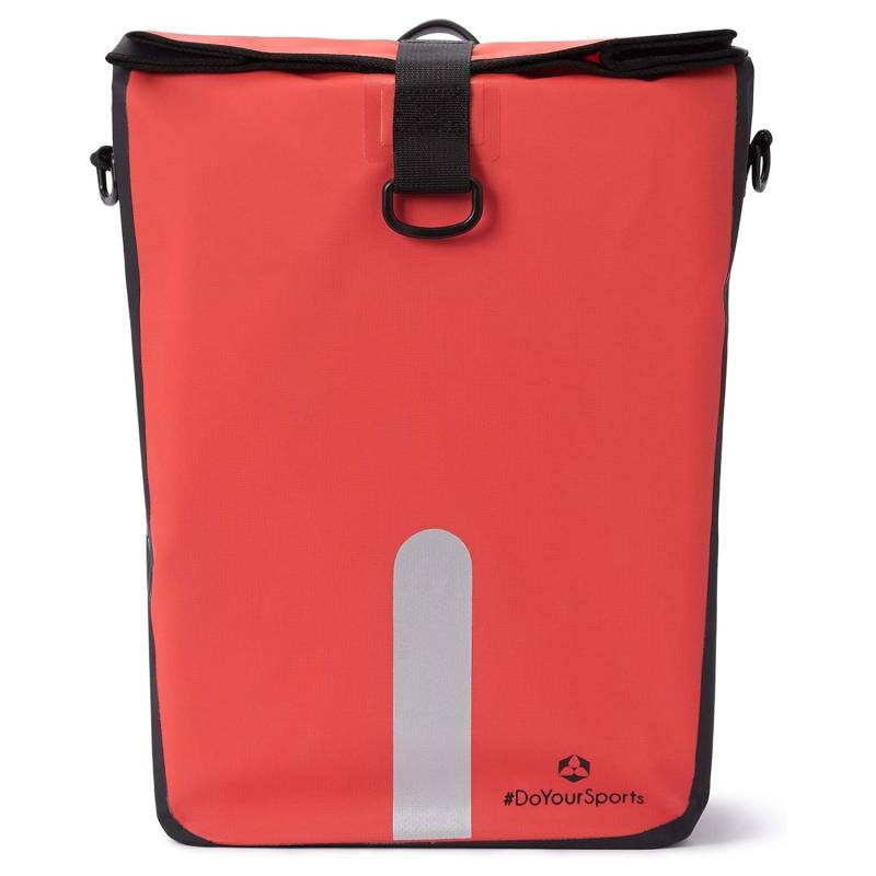 Wasserdichte Fahrradtasche Roll-Top - 21 L - Rot von #DoYourSports
