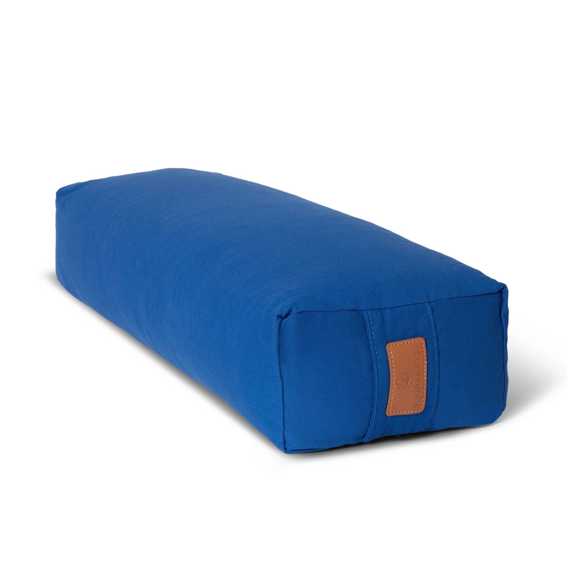 Yoga-Bolster Paravati - gefüllt mit Bio-Buchweizenschalen - 67 x 22 x 13 cm - Navyblau von #DoYourYoga