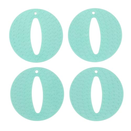 Doact Injektionshilfe-Pads, Wiederverwendbar, 4 Stück, Lindern Schäden, Leichte Injektionshilfen, Lindern Beschwerden, Tragbar, Einfach zu Verwenden für Erwachsene (hellgrün), DOACT9gasioutvb-12 von Doact