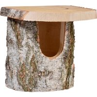 DOBAR Halbhöhlen-Nistkasten, BxHxL: 23 x 25 x 16 cm, Holz, weiß - weiss DOBAR Halbhöhlen-Nistkasten, BxHxL: 23 x 25 x 16 cm, Holz, weiß - weiss von Dobar