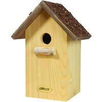 DOBAR Nistkasten, BxHxT: 19,5 x 27 x 14,5 cm, Holz, Flachdach - braun DOBAR Nistkasten, BxHxT: 19,5 x 27 x 14,5 cm, Holz, Flachdach - braun von Dobar