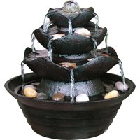 Design-Zimmerbrunnen mit Deko-Steinen von Dobar