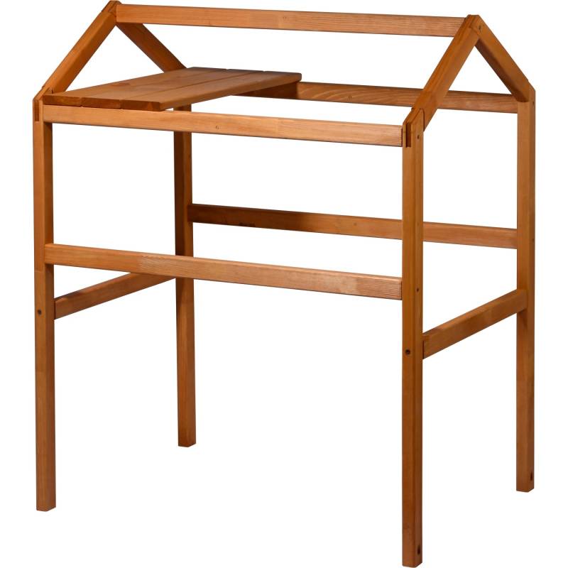 Dobar Pflanzturm-Aufsatz Kubus 2.0 mit Ablage 74 cm x 54 cm HellBraun FSC® von Dobar
