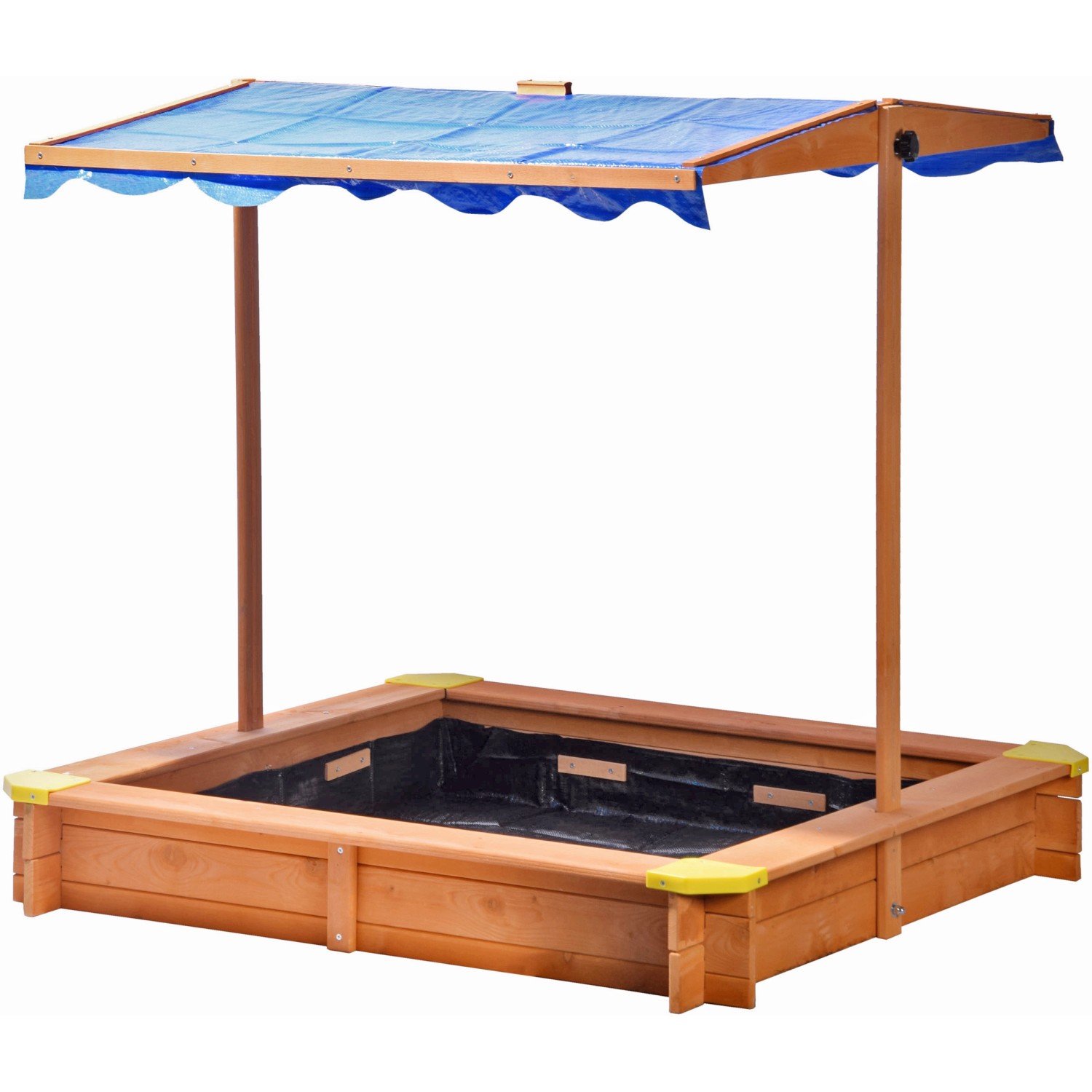 Dobar Sandkasten mit höhenverstellbarem und neigbarem Dach FSC® von Dobar