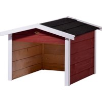 Mährobotergarage, Holz, rot Mährobotergarage, Holz, rot von Dobar