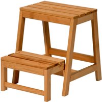 Multifunktions-Hocker, naturbraun von Dobar