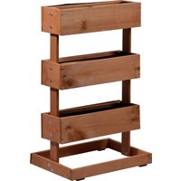 Dekoratives Vertikalbeet mit 3 Pflanzkästen Dekoratives Vertikalbeet mit 3 Pflanzkästen von Dobar