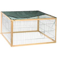 Freilaufgehege, 4-eckig, Holz + Metall Freilaufgehege, 4-eckig, Holz + Metall von Dobar
