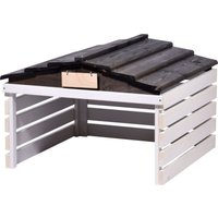Mährobotergarage weiß/schwarz Mährobotergarage weiß/schwarz von Dobar