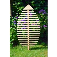 dobar Rankhilfe "Design Rankhilfe in Blattform "Fagus"" 84 x 6,5 x 160 cm, Gewicht: ca. 9,5 kg dobar Rankhilfe "Design Rankhilfe in Blattform "Fagus"" 84 x 6,5 x 160 cm, Gewicht: ca. 9,5 kg von Dobar