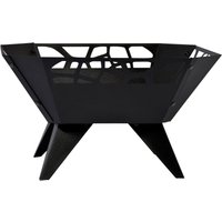 Viereckige Design-Feuerschale für den Garten von Dobar