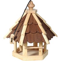 Vogelhaus zum Aufhängen, braun von Dobar