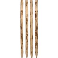 dobar Zaunpfosten "Holzpfosten für Staketenzaun, ØxH: 9x120 cm" aus robustem, ungeschältem Haselnussholz dobar Zaunpfosten "Holzpfosten für Staketenzaun, ØxH: 9x120 cm" aus robustem, ungeschältem Haselnussholz von Dobar