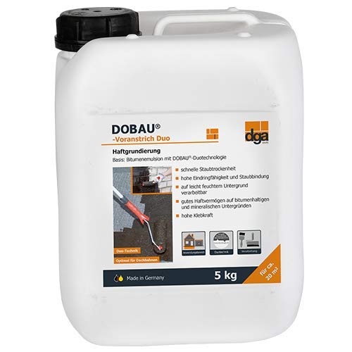 Bitumen Voranstrich DOBAU®- Duo 5kg - Haftgrundierung auf Bitumenemulsionsbasis mit DOBAU®-Duotechnologie von Dobau