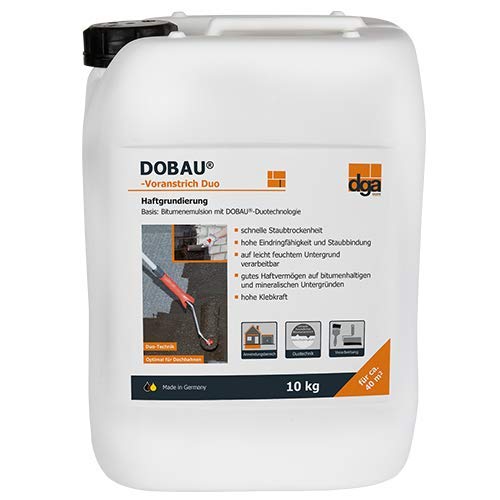 Bitumen Voranstrich DOBAU® Duo 10kg - Haftgrundierung auf Bitumenemulsionsbasis mit DOBAU®-Duotechnologie von Dobau