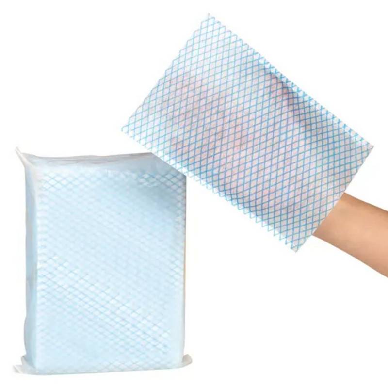 DocMed Einmal-Waschhandschuh Einweg Waschhandschuhe aus Faservlies (Spar Set 50-St. Hautfreundliche Waschhandschuhe, Alltagshilfe), Einmalhandschuhe Körperpflege von DocMed