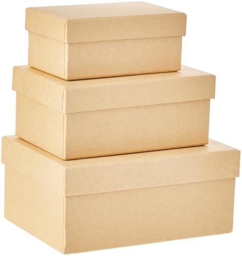 DocRod LLC Papermania 3-teilig klein/mittel/groß Bare Basics Nistkasten Rechteck, beige DocRod LLC Papermania 3-teilig klein/mittel/groß Bare Basics Nistkasten Rechteck, beige von Papermania
