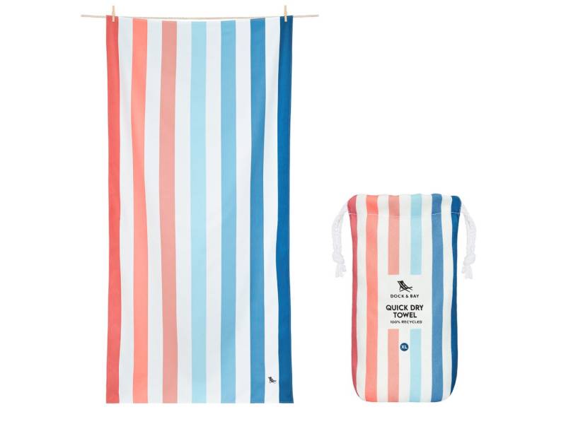 Dock & Bay LTD c/o Strandtuch Beach Towel XL Sand to Sea 200x90cm, Polyester (TOWLB-SUM-XL-SANDSEA) von Dock & Bay LTD c/o