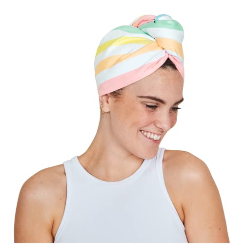 Dock & Bay Turban-Handtuch - Für Zuhause & den Strand - Super saugfähig, schnell trocknend - Summer - Unicorn Waves, One Size von Dock & Bay