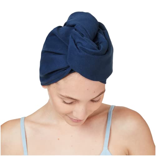 Dock & Bay Turban-Handtuch - Für Zuhause & den Strand - Super saugfähig, schnell trocknend - Yosemite Navy, One Size von Dock & Bay