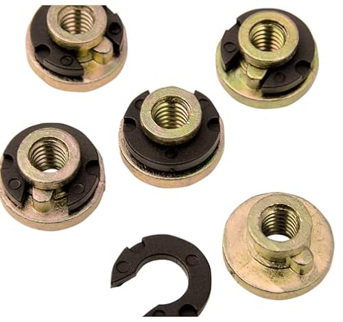 Dock66 Motorcycle Parts 1/4''-20 Mutter Sitzbank Befestigung für Harley-Davidson von Dock66 Motorcycle Parts