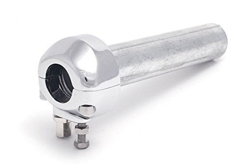 Dock66 Motorcycle Parts Gasgriff-Klemme 22 mm Chrom Silber Dock66 Motorcycle Parts Gasgriff-Klemme 22 mm Chrom Silber von Dock66 Motorcycle Parts
