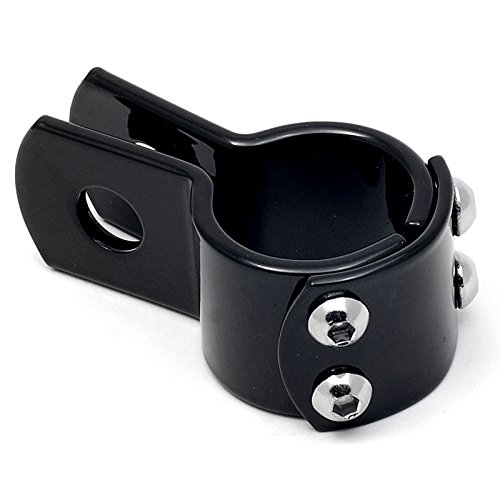 Sturzbügelklemme 1¼ Zoll (32mm) schwarz von Dock66 Motorcycle Parts