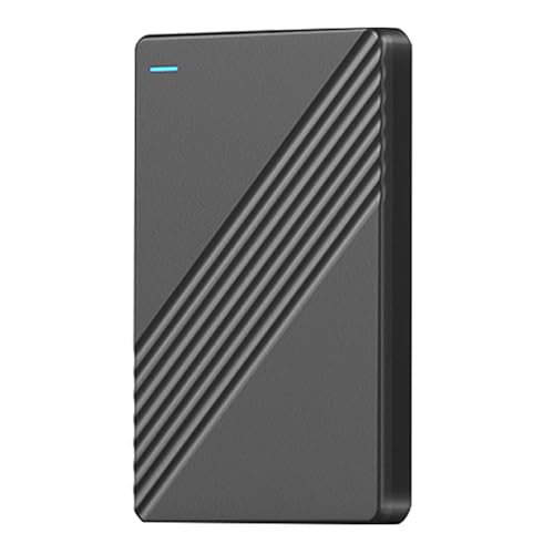Docooler Externe Festplatte, tragbares USB 3.0-Solid-State-Laufwerk mit Stabiler 5-Gbit/s-Übertragung, 2,5-Zoll-Metallfestplatte für Notebook-PC, Android und Windows von Docooler