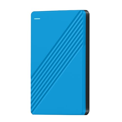 Docooler Externe Festplatte, tragbares USB 3.0-Solid-State-Laufwerk mit Stabiler 5-Gbit/s-Übertragung, 2,5-Zoll-Metallfestplatte für Notebook-PC, Android und Windows von Docooler