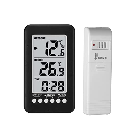 Docooler LCD ℃ / ℉ Digitales drahtloses Thermometer mit Thermometer mit Sender Docooler LCD ℃ / ℉ Digitales drahtloses Thermometer mit Thermometer mit Sender von Docooler