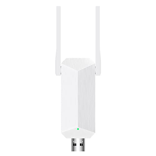 Docooler Treiberlose WiFi6 Gigabit Wireless Network Card 1800Mbps 2.4GHz+5.8GHz Dualband USB WiFi Adapter USB3.0 Schnittstelle Plug and Play Weiß Docooler Treiberlose WiFi6 Gigabit Wireless Network Card 1800Mbps 2.4GHz+5.8GHz Dualband USB WiFi Adapter USB3.0 Schnittstelle Plug and Play Weiß von Docooler