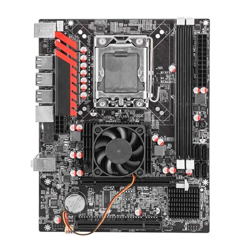 Docooler Computer-Hauptplatine Unterstützung CPU LGA1366 Serverprozessoren Core und Xeon Series Unterstützt bis zu 16G 1066HMz/1333HMz/1600HMz Realtek 100Mbit USB 2.0 SATA Docooler Computer-Hauptplatine Unterstützung CPU LGA1366 Serverprozessoren Core und Xeon Series Unterstützt bis zu 16G 1066HMz/1333HMz/1600HMz Realtek 100Mbit USB 2.0 SATA von Docooler