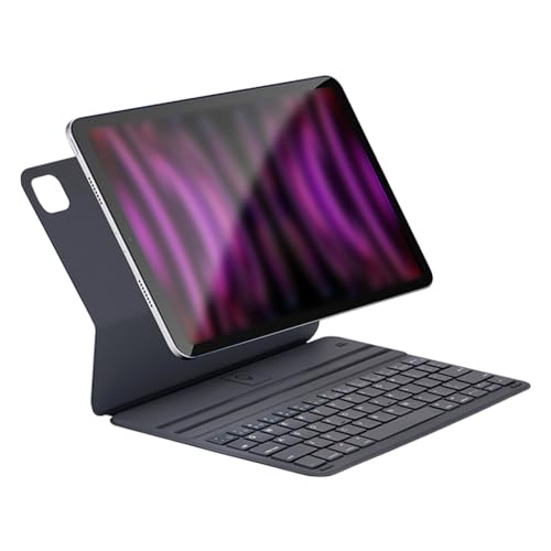 docooler Smart Control Tastatur Hülle für Tablet Ultradünn Drei-in-Eins-Design Touchpad in Standardgröße Scherentasten Mobile Ständer Intelligente magnetische Anziehungskraft breit von Docooler