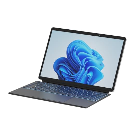 docooler T40 Laptop und Tablet 2 Modi Computer IPS Bildschirm 14 Zoll 60Hz 1920 * 1200 16:10 FHD IPS Display 16GB LPDDR5 512TB SSD Laptop Windows 11 mit N100 Alder Lake-N WiFi6 Prozessor von Docooler