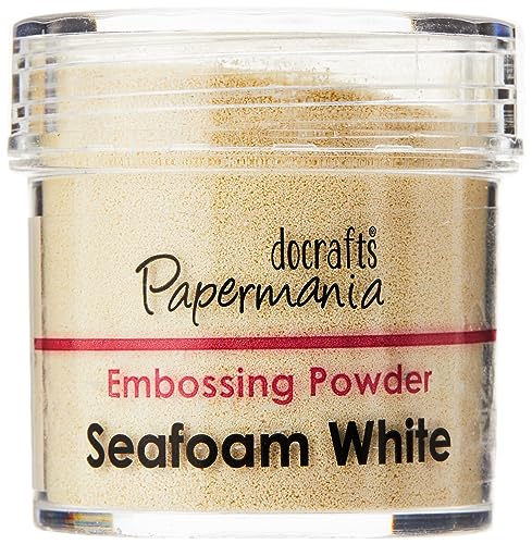 Docrafts 30 ml Embossing Puder, weißer Meeresschaum Docrafts 30 ml Embossing Puder, weißer Meeresschaum von Papermania