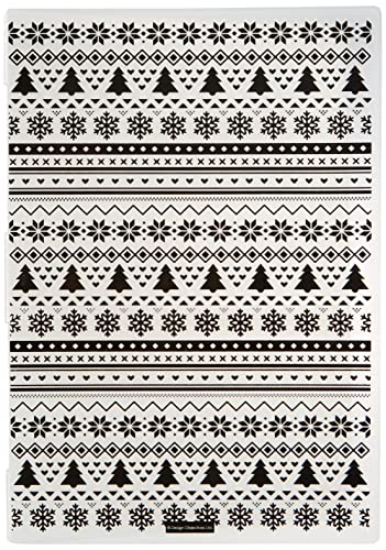 Docrafts Norwegermuster A4-Prägeschablone von Docrafts