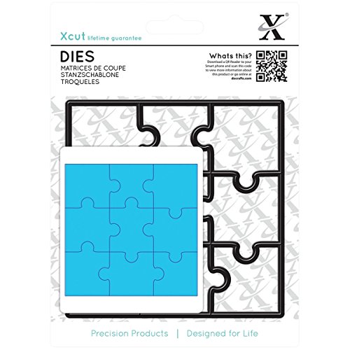 Xcut 9 Stahl Puzzle sterben Set, blau von Docrafts