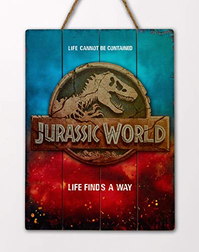 Doctor Collector Bild aus Holz Jurassic World - Holzbild Merchandise Wandkunst Doctor Collector Bild aus Holz Jurassic World - Holzbild Merchandise Wandkunst von Doctor Collector