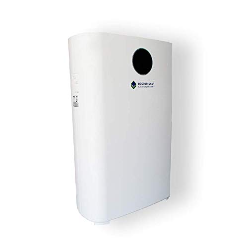 DOCTOR-SAN Luftreiniger 6006 | HEPA H14 Filter entfernt >99,997% der Schadstoffe | CADR 465m³ | bis 75m² Raumgröße | UV-Bestrahlung | Ionisator | 6-fach Filterung | Nachtmodus DOCTOR-SAN Luftreiniger 6006 | HEPA H14 Filter entfernt >99,997% der Schadstoffe | CADR 465m³ | bis 75m² Raumgröße | UV-Bestrahlung | Ionisator | 6-fach Filterung | Nachtmodus von Doctor San - Sanierungstechnik