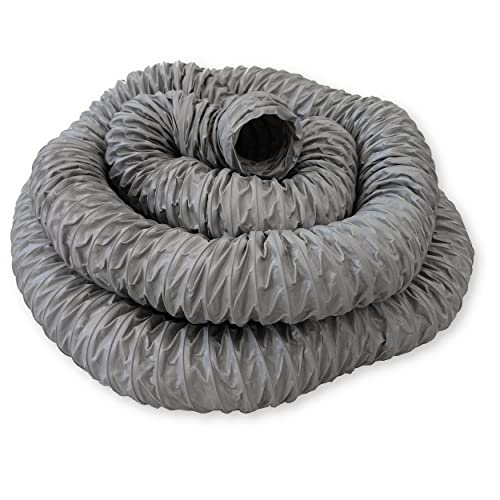 Klimaanlagenschlauch Abluftschlauch Belüftungsschlauch Luftverteilerschlauch Trocknerschlauch Ø 51 63 82 102mm Länge 6 Meter (Ø82mm Innen x 6 Meter) von Doctor San - Sanierungstechnik