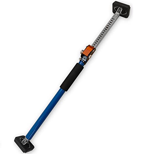 Massive Teleskopstütze Deckenstütze Montagestütze | stufenlos verstellbar von 60-100cm | bis 60 Kg Tragkraft | BLAU (2) von Doctor San - Sanierungstechnik