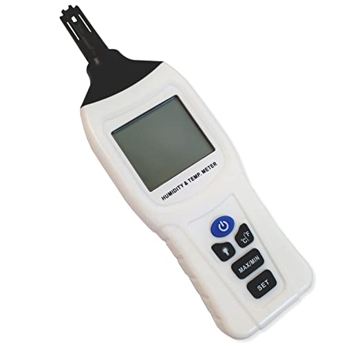 Thermo-Hygrometer Baustellenhygrometer kompakt tragbar Thermometer Hygrometer -20°C bis +70°C RH 0% bis 99% Thermo-Hygrometer Baustellenhygrometer kompakt tragbar Thermometer Hygrometer -20°C bis +70°C RH 0% bis 99% von Doctor San - Sanierungstechnik