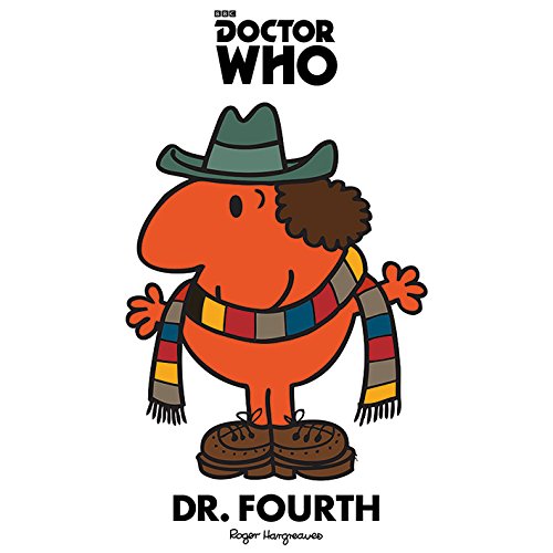 Doctor Who Mr Men Dr. Fourth-White 40 x 40cm Canvas Print Leinwanddruck, Mehrfarbig, 40 x 40 cm von DOCTOR WHO