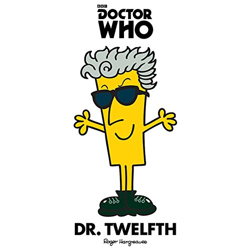 Doctor Who Mr Men Dr. Twelfth-White 40 x 40cm Canvas Print Leinwanddruck, Mehrfarbig, 40 x 40 cm von DOCTOR WHO