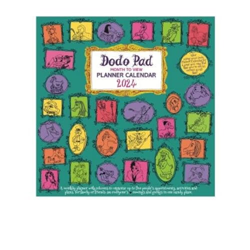 The Dodo Pad Family Planner Calendar 2024 - Month to View with 5 Daily Columns: For up to 5 people's activities. See everyone’s comings & goings in one handy place. UK made, sustainable, plastic free The Dodo Pad Family Planner Calendar 2024 - Month to View with 5 Daily Columns: For up to 5 people's activities. See everyone’s comings & goings in one handy place. UK made, sustainable, plastic free von DODO