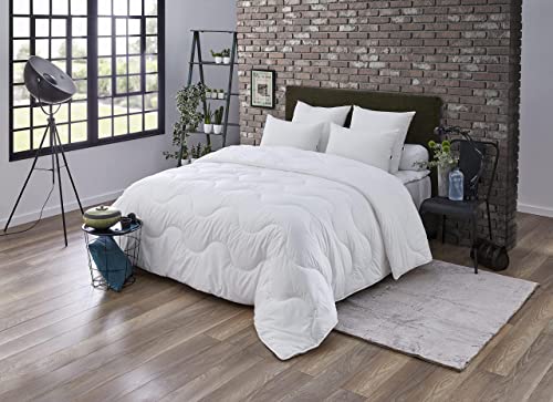 DODO Maxiconfort Ultra Steppdecke, warm, Kunstfaser, 200 x 140 cm, Weiß DODO Maxiconfort Ultra Steppdecke, warm, Kunstfaser, 200 x 140 cm, Weiß von Dodo