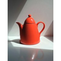 Vintage Pagnossin Italy Postmoderne Tee Kanne 80Er Memphis Milano Keramik Porzellan Coral Rot Orange Sottsass Ettore Treviso Vintage Pagnossin Italy Postmoderne Tee Kanne 80Er Memphis Milano Keramik Porzellan Coral Rot Orange Sottsass Ettore Treviso von DodoVintageShop