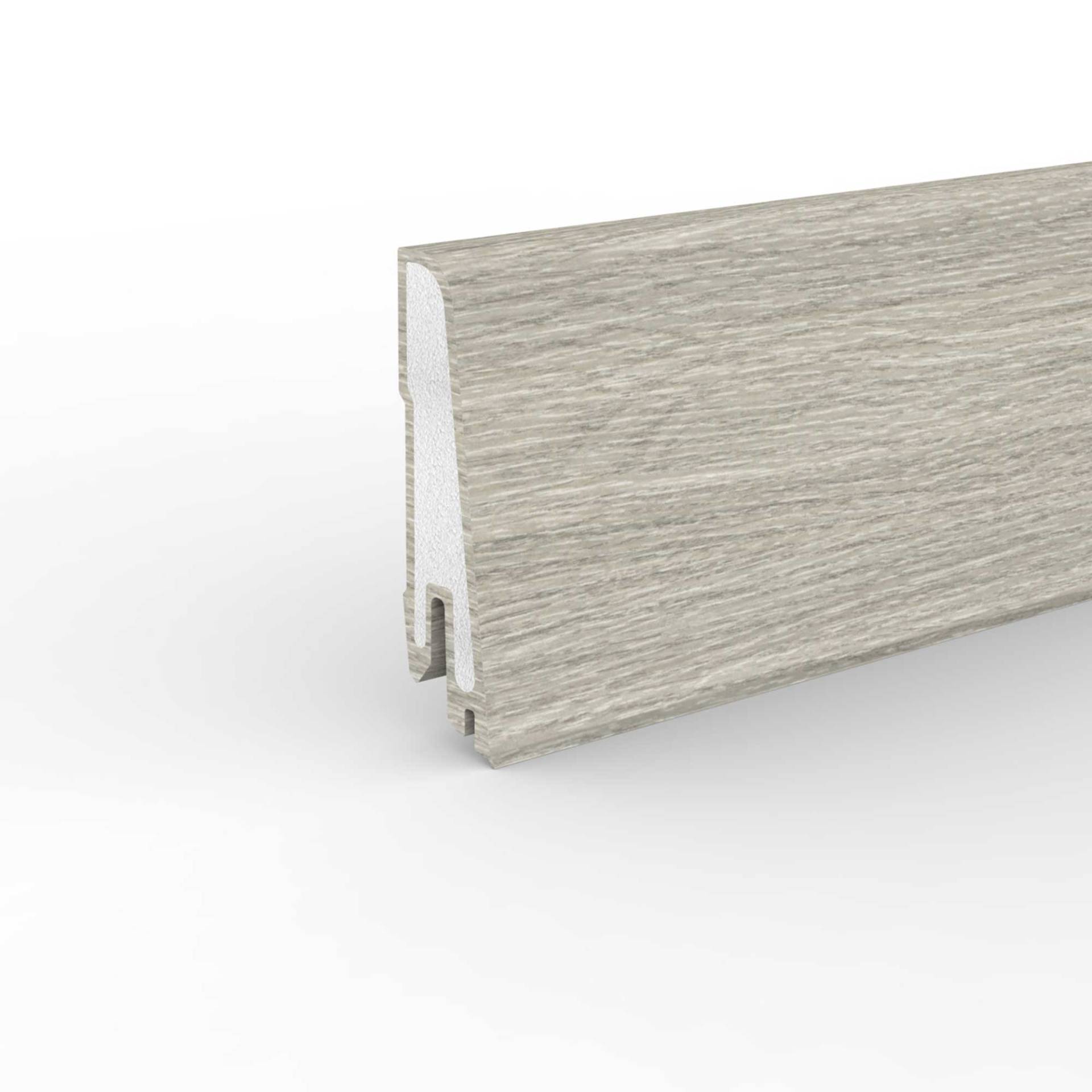Doellken Hartschaumleiste 'Cubica 60 sk' eichefarben grau 250 x 6 x 1,4 cm Doellken Hartschaumleiste 'Cubica 60 sk' eichefarben grau 250 x 6 x 1,4 cm von Doellken